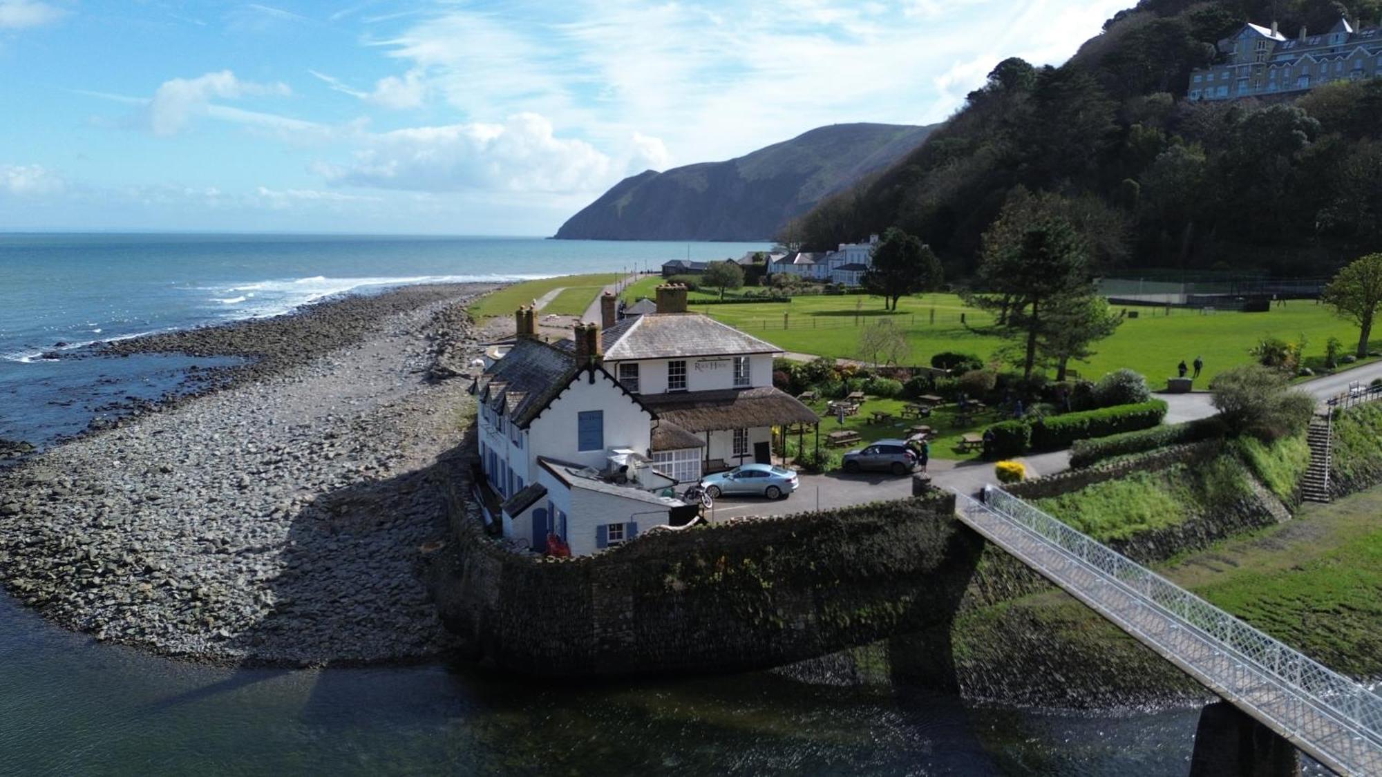Rock House Hotel Lynton Eksteriør billede